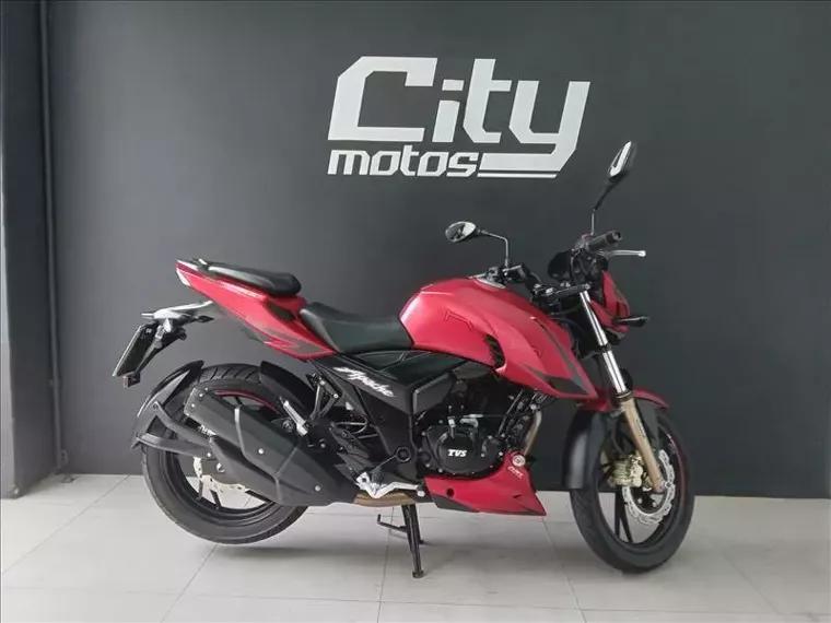 Dafra TVS Apache Vermelho 1