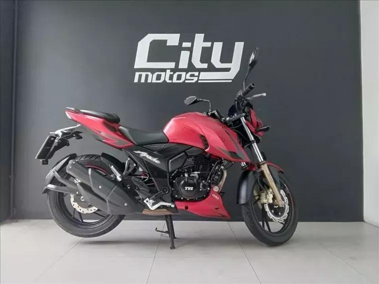 Dafra TVS Apache Vermelho 6