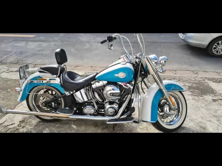Harley-Davidson Deluxe Azul 1