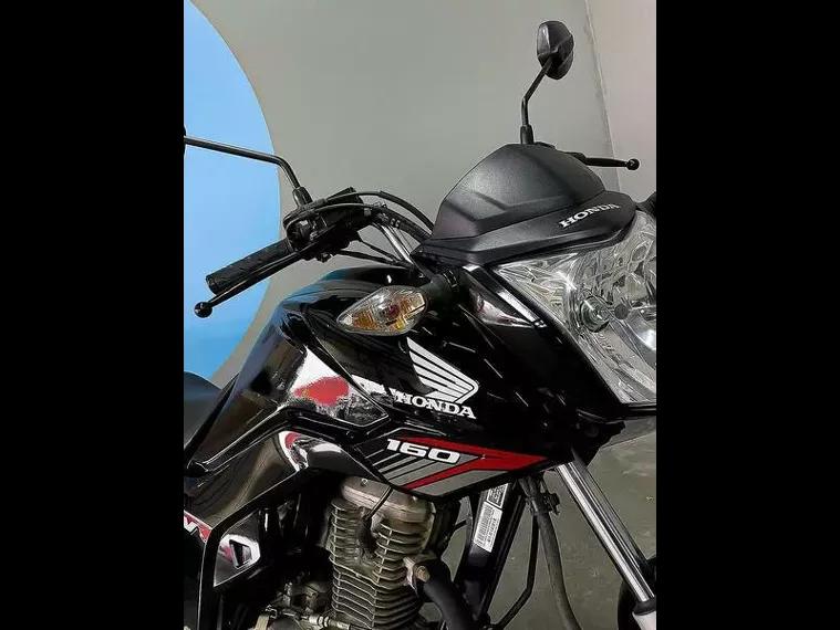 Honda CG 160 Preto 2