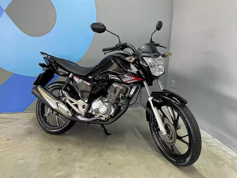 Honda CG 160 Preto 3