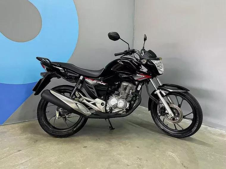 Honda CG 160 Preto 1