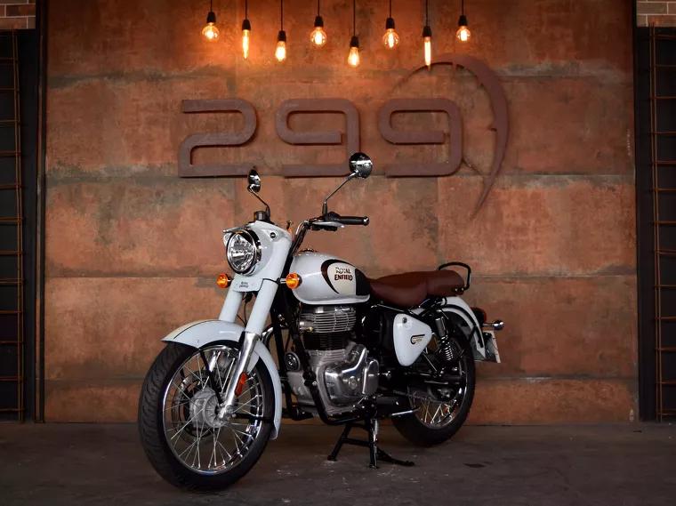 Royal Enfield Classic Branco 2