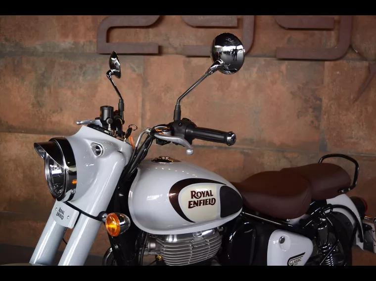 Royal Enfield Classic Branco 5