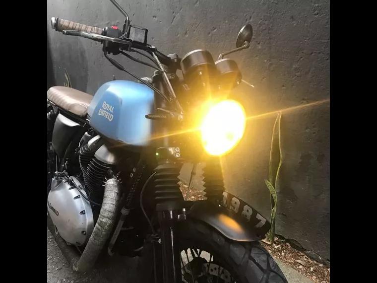 Royal Enfield Continental GT Azul 11