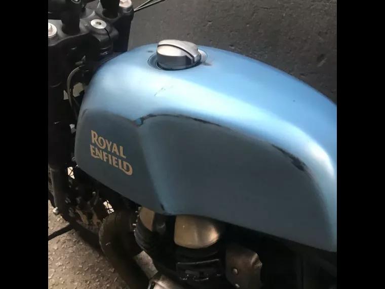 Royal Enfield Continental GT Azul 12