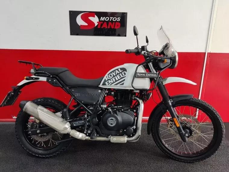 Royal Enfield Himalayan Branco 1