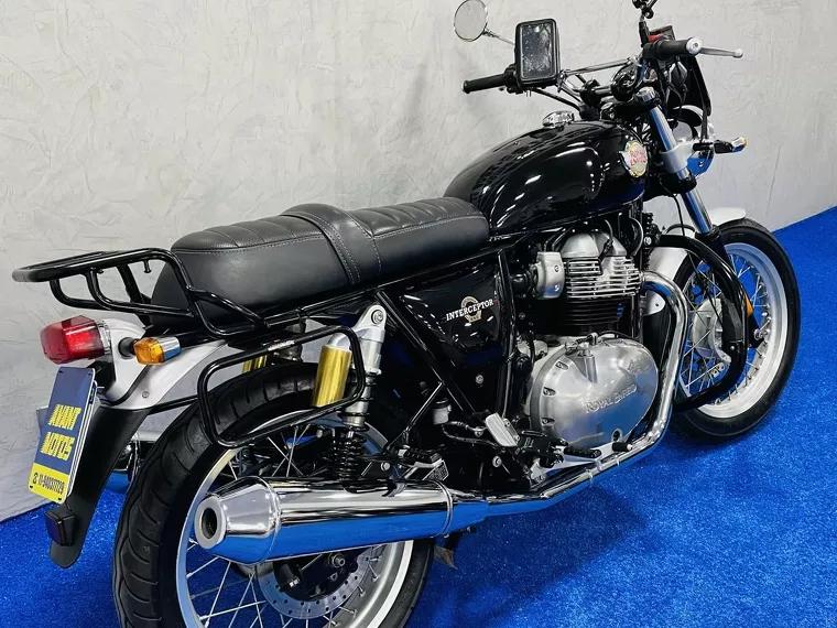 Royal Enfield Interceptor Preto 3