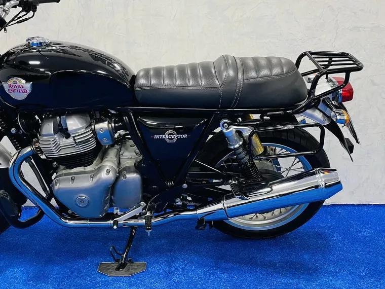 Royal Enfield Interceptor Preto 11