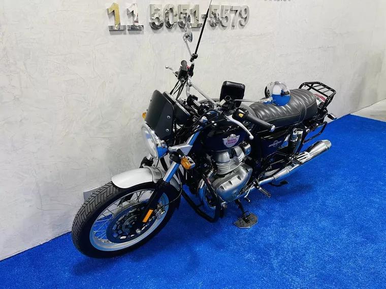 Royal Enfield Interceptor Preto 18