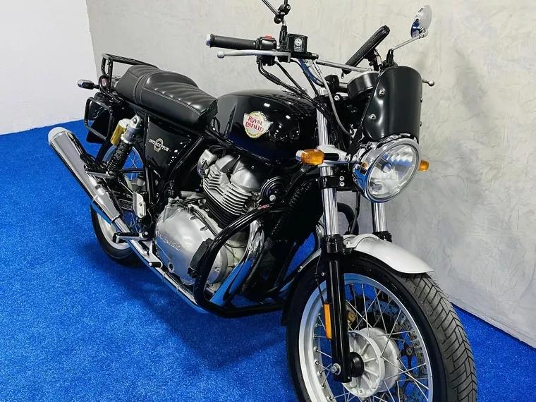 Royal Enfield Interceptor Preto 4