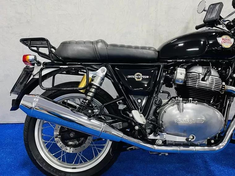 Royal Enfield Interceptor Preto 5