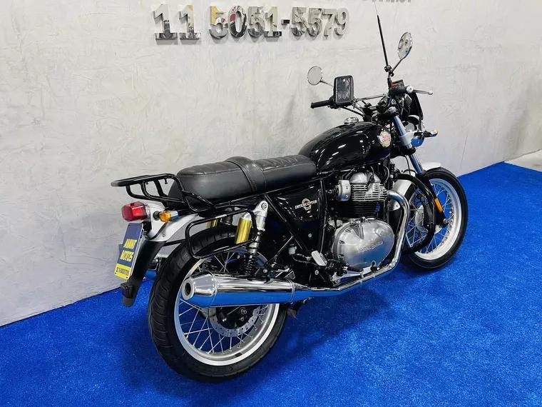 Royal Enfield Interceptor Preto 15