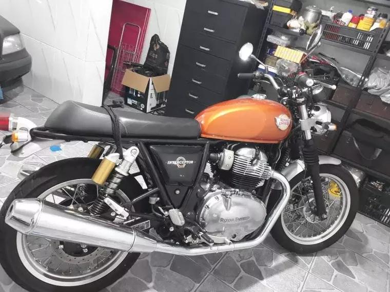 Royal Enfield Interceptor Laranja 4