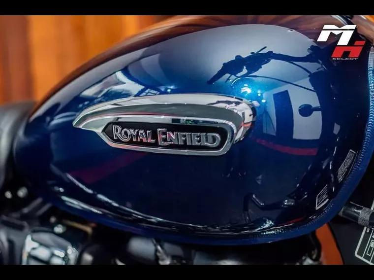 Royal Enfield Meteor Azul 7