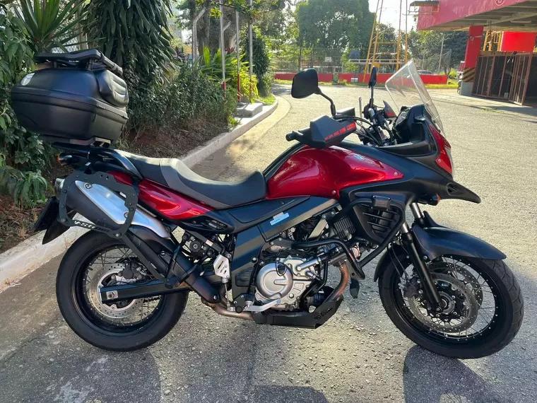 Suzuki V-Strom Vermelho 8