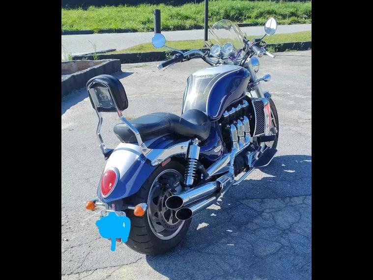 Triumph Rocket III Azul 10