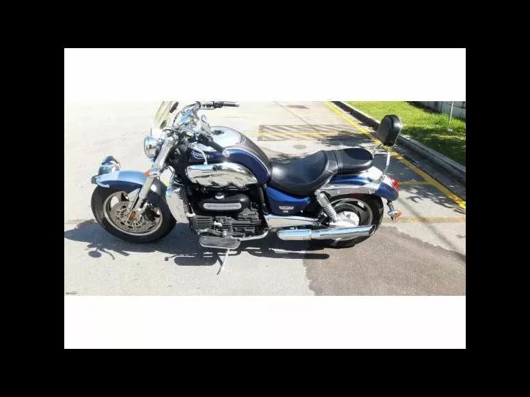 Triumph Rocket III Azul 1