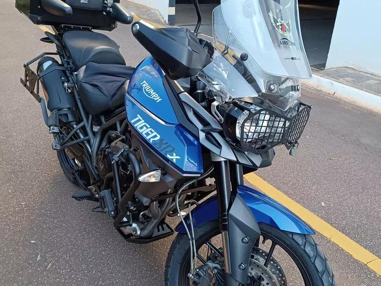 Triumph Tiger 800 Azul 3