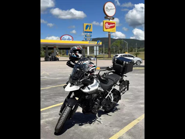 Triumph Tiger 900 Branco 2